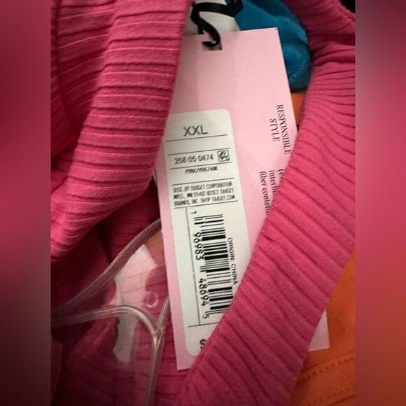 Future Collective Alani Noelle Women's Cross Waist Rib-Knit Midi Skirt NWT XXL - Picture 6 of 8